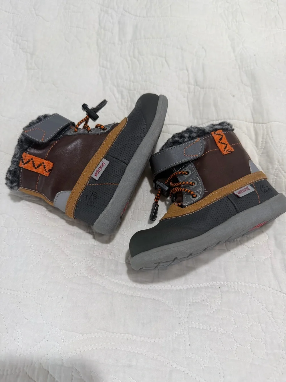 See Kai Run Kids' Jack WP Hiking Boot Size 6